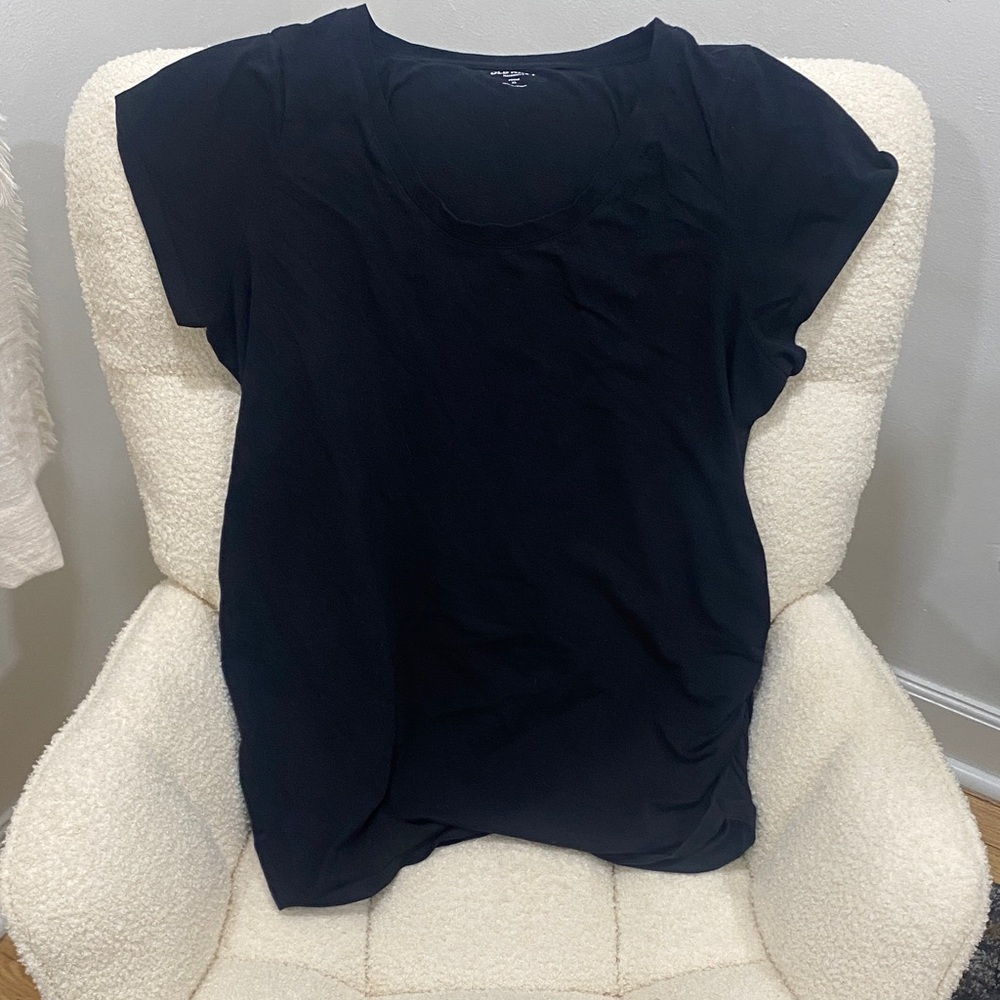 Classic Black Maternity Top